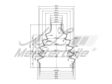 A.Z. MEISTERTEILE Halbachsmanschette 11005378 Set. Manschette. Material: Thermoplast. 2 Stk Schelle. Fett
Innendurchmesser 1 [mm]: 25, Innendurchmesser 2 [mm]: 86, Höhe [mm]: 112, Material Faltenbalg: TPE (thermoplastischer Elastomer), Neuteil: 2.