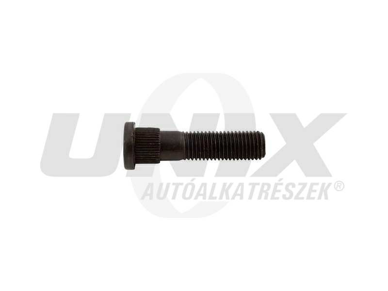 UNIX Radbolzen 11007838 SOLES STAKE -Schraube, 12 x 1,5 mm (Ford), Länge: 63 mm, Rippendurchmesser: 13,1 mm, 5 Stcs/Pack