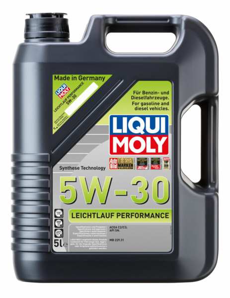 LIQUI-MOLY Motorenöl 11016531 Länge [cm]: 95, Inhalt [Liter]: 5, Gebindeart: Kanister, Viskositätsklasse nach SAE: 5W-30, Spezifikation nach ACEA: C2, C3, Spezifikation nach API: SN, Öl-Herstellerempfehlung: MB 229.31 
Inhalt [Liter]: 5, Gebindeart: Kanister, Viskositätsklasse nach SAE: 5W-30, Herstellerfreigabe: ACEA C2/C3, API SN, Spezifikation nach API: SN, Ölherstellerempfehlung: MB 229.31
Kann aus Gründen der Qualitätssicherung nicht zurückgenommen werden!