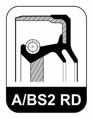 ELRING Wellendichtring, Differential 11017506 Innendurchmesser [mm]: 40, Außendurchmesser [mm]: 55, Höhe [mm]: 7, Bauart Radialwellendichtring: A/BS2, Drallart: Rechtsdrall, Material: ACM (Polyacryl-Kautschuk), Staubschutz: mit Staubschutzlippe 1.