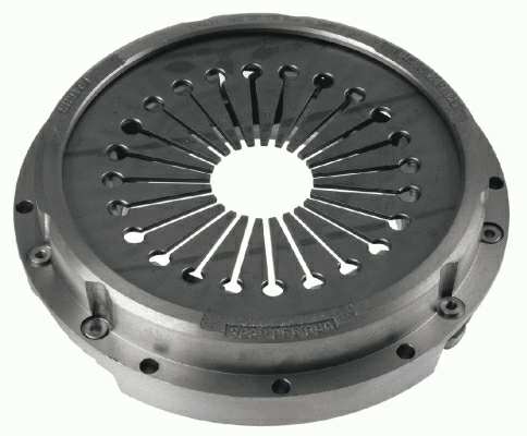 SACHS Clutch cover 90442 Diameter: 225 mm, typical size: GMZ225
Parameter: GMZ225, Diameter [mm]: 225, Supplementary Article/Supplementary Info: without disc flywheel sprocket 1.