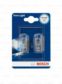 BOSCH Bulb 250969 Fitting Position: Front, Voltage [V]: 12, Rated Power [W]: 16, Lamp Type: W16W, Socket Type: W2,1x9,5d
Voltage [V]: 12, Rated Power [W]: 16, Lamp Type: W16W, Socket Type bulb: W2.1x9.5d
Cannot be taken back for quality assurance reasons! 8.