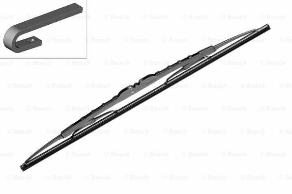 BOSCH Wiper blades 268100 ECO 400 mm
Length 1 [mm]: 400, Wiper blade type: Bracket wiper blade without spoiler 1.