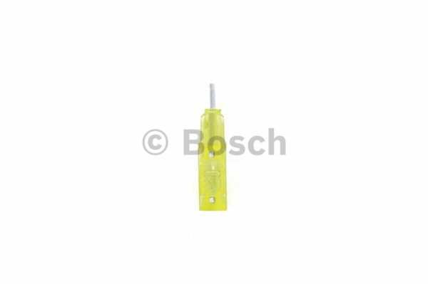 BOSCH Sicherung 338101 Spannung bis [V]: 32, DIN/ISO: 72581/3, Stromstärke [A]: 20, Auslösecharakteristik für Sicherungen: F-Flink, Sicherungsausführung: Mini-Flachstecksicherung 1.