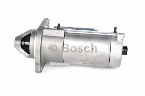 BOSCH Starter 487103 new
Voltage [V]: 24, Rated Power [kW]: 4, Number of mounting bores: 3, Number of thread bores: 0, Number of Teeth: 9, Clamp: 50, 30, Flange O [mm]: 110, Rotation Direction: Clockwise rotation, Pinion Rest Position [mm]: 27, Starter Type: Self-supporting, Bore O [mm]: 12, Bore O 2 [mm]: 12, Bore O 3 [mm]: 12, Length [mm]: 317, Position / Degree: links, Connecting Angle [Degree]: 45, Jaw opening angle measurement [Degree]: 50, Fastening hole angle measurement [Degree]: 45 1.