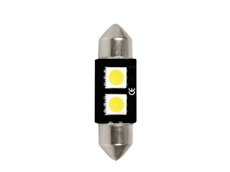 LAMPA LED-Glühbirne 11025721 Kann nicht im Straßenverkehr verwendet werden! "Hyper -LED" 10x36mm 2SMDX3 (6LED) SV8.5-8, 28lM, 6500K, Weiß -Doppelpolarität -gebaut -In -Widerstand, 1 Stcs/Pack
Kann aus Gründen der Qualitätssicherung nicht zurückgenommen werden! 1.