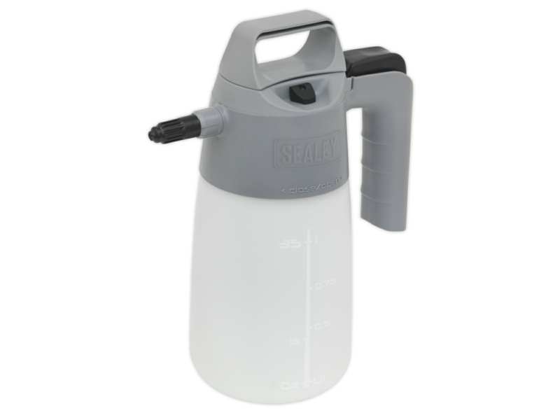SEALEY Sprayer 11025893 Premier Industrial HC Hand Sprayer with Viton Seals, Total Capacity: 1500 ml, Adjustable nozzle