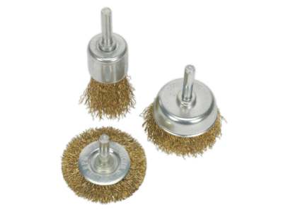 SEALEY Wire brush disc