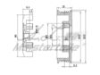 A.Z. MEISTERTEILE Magnetic clutch for air conditioning compressor 11007148  2.