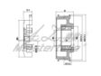 A.Z. MEISTERTEILE Magnetic clutch for air conditioning compressor 11007135  2.