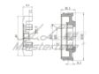 A.Z. MEISTERTEILE Magnetic clutch for air conditioning compressor 11007138  2.