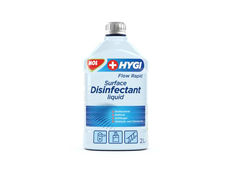 MOL Disinfectant 11027466 Ready -to -use, fast -paced surface disinfectant. Suitable for disinfecting alcohol -resistant surfaces. Application: Pour the solution into a simple use cloth or to the surface to be treated, then distribute uniformly. Make sure the entire surface is moistened. For proper effect, it should be applied until the time of the impact, while the surface remains continuously moistened. Effect time: 1 minute. No rinsing after disinfection.
Cannot be taken back for quality assurance reasons!