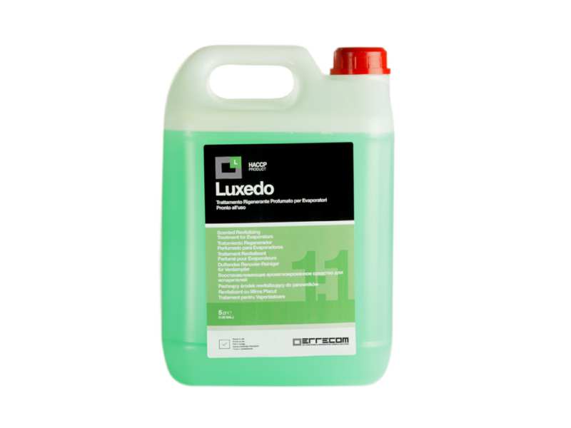 ERRECOM Klimaanlagenreiniger/-desinfiz 11027550 Luxedo 5 Liter 5 Liter ist ein erfrischender Desinfektionsreiniger für Klimaanlagen. Schnelle und effiziente Reinigung für die vollständige Wartung von Inneneinheiten. Geeignet für HACCP.
Kann aus Gründen der Qualitätssicherung nicht zurückgenommen werden!