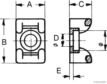 ELPARTS Sockel für Kabelbinder 11026114 10 PCs/Blasen
Länge [mm]: 25, Breite [mm]: 14,5, Material: Polyamid 6.6, Ergänzungsartikel/Ergänzende Info 2: mit Schraubanschluss, Steckbreite [mm]: 8, Bohrung-O [mm]: 6, Höhe [mm]: 12, Temperaturbereich von [°C]: -40, Temperaturbereich bis [°C]: +85, Gebindeart: Blisterpack 3.