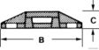 ELPARTS Sockel für Kabelbinder 11026115 10 PCs/Blasen
Ergänzungsartikel/Ergänzende Info 2: mit Klebefolie, mit Schraubanschluss, Steckbreite [mm]: 5,4, Länge [mm]: 28, Breite [mm]: 28, Höhe [mm]: 5,5, Material: Polyamid 6.6, Klebstoff: Synthesekautschuk, Montageart: Standardkleber, Temperaturbereich von [°C]: -40, Temperaturbereich bis [°C]: +60, Gebindeart: Blisterpack 3.