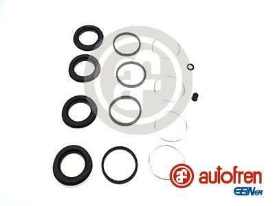 AUTOFREN SEINSA Reparatursatz. Bremssattel 141874 Vorderachse, D 43 mm, Bremssystem: Sumitomo, Bremssattel (4 Kolben)
Einbauseite: Vorderachse, Durchmesser [mm]: 43, Bremssystem: SUMITOMO