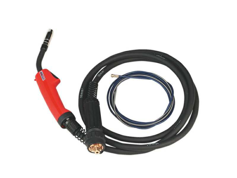 SEALEY Welding torch 11025847 3m cable, TB15, Euro connector