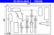 ATE Tool holder drawer foam insert 11024228 Material: Foam, Empty: 2.