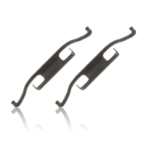 Brake pad fixing spring