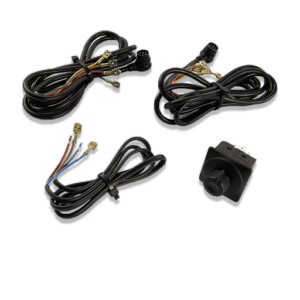 Rearview mirror cable set