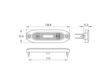 DASTERI Width lamp (side-signal) 11049926 Bilateral, yellow, reflective, LED, 10-30V, 1.1W, ECE: E9-22468, Protection: IP67 2.