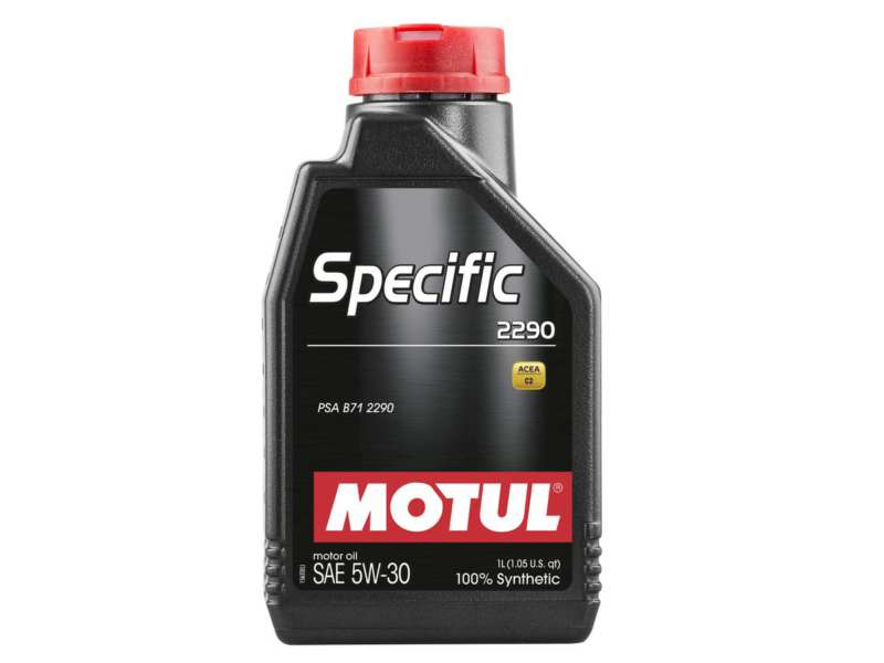 MOTUL Motorenöl 11051602 Inhalt [Liter]: 1, Viskositätsklasse nach SAE: 5W-30, Spezifikation nach ACEA: C2 
Inhalt [Liter]: 1, Gebindeart: Flasche, Viskositätsklasse nach SAE: 5W-30, Spezifikation nach ACEA: C2, Herstellerfreigabe: PSA B71 2290
Kann aus Gründen der Qualitätssicherung nicht zurückgenommen werden!