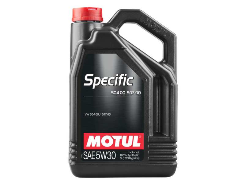 MOTUL Motorenöl 11051535 Inhalt [Liter]: 5, Viskositätsklasse nach SAE: 5W-30, Spezifikation nach ACEA: C3, Herstellerfreigabe: VW 504 00 507 00 
Inhalt [Liter]: 5, Gebindeart: Dose, Viskositätsklasse nach SAE: 5W-30, Spezifikation nach ACEA: C3, Herstellerfreigabe: VW 504 00 507 00
Kann aus Gründen der Qualitätssicherung nicht zurückgenommen werden!