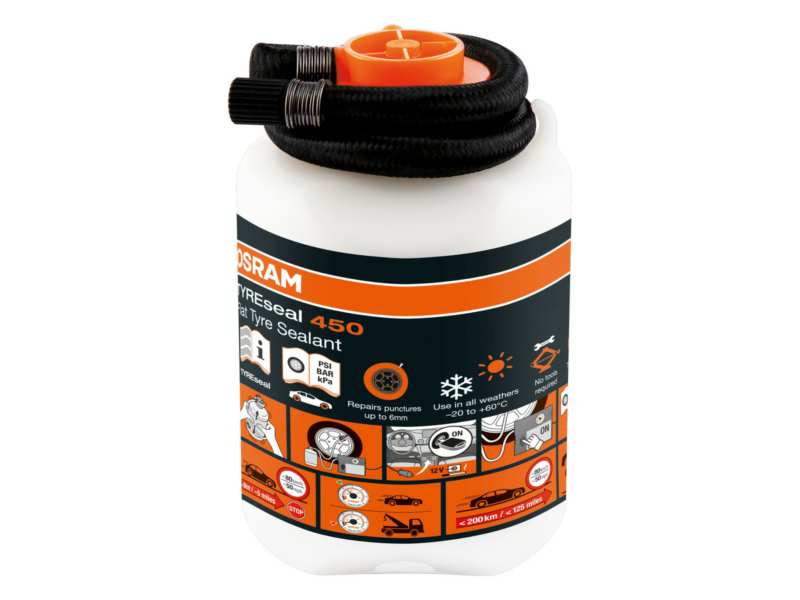 OSRAM Pannenreparaturset 11056710 Tyreal 450, Tyreal -Reifenversiegelung 450 ml
Inhalt [ml]: 450, Länge [mm]: 90, Breite [mm]: 90, Höhe [mm]: 190
Kann aus Gründen der Qualitätssicherung nicht zurückgenommen werden!