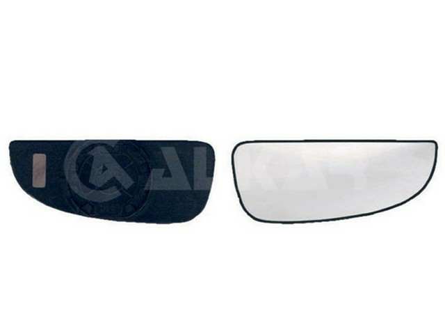 ALKAR Mirror flat 10731045 Fitting Position: Right, Outer/Inner Mirror: with wide angle mirror, Convex