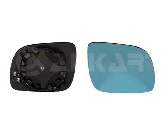 ALKAR Mirror flat 148233 Fitting Position: Right, only in connection with: OEM, Left-/right-hand drive vehicles: for left-hand drive vehicles, Outer/Inner Mirror: Heatable, Blue-tinted, for small mirror housing, Convex