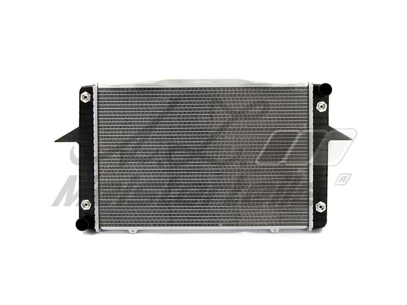 A.Z. MEISTERTEILE Radiator 10401971 Radiator type: Brazed cooling fins, Core Length [mm]: 590, Core Width [mm]: 388, Core Depth [mm]: 32, Water Tank Material (radiator): Plastic, Supplementary Article/Supplementary Info: with oil cooler, Vehicle Equipment: for vehicles with/without air conditioning, Transmission Type: Automatic Transmission, Heating/Cooling: for vehicles with auxiliary cooler