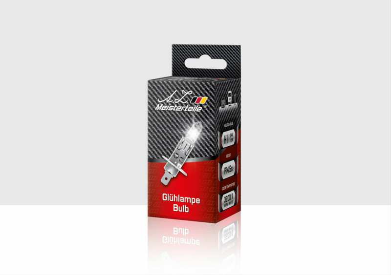 A.Z. MEISTERTEILE Bulb 11051696 H1. 24 V. 70 W. P14.5s. white. 1 pc
Lamp Type: H1, Voltage [V]: 24, Rated Power [W]: 70, Socket Type bulb: P14.5s
Cannot be taken back for quality assurance reasons!