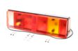 DASTERI Rear light (universal) 11049749 Left, rear, 7 functional, width indicator, reflector, license plate lighting, reversing lamp, bulb: P21W, R5W, 12/24V, 4x21W, 4x5W, ECE: E2-21250, Connection: AMP 1.