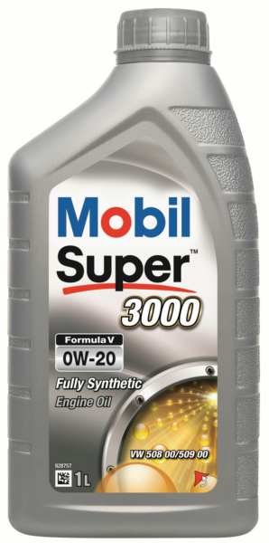 MOBIL Motorenöl 11083998 Mobil Super 3000 F-V 0W20 1L
Inhalt [Liter]: 1, Gebindeart: Flasche, Viskositätsklasse nach SAE: 0W-20, Spezifikation nach ACEA: C5, Spezifikation nach API: SN+, SN, SM, SL, SJ, Herstellerfreigabe: VW 508 00, VW  509 00, Porsche C20, Ölherstellerempfehlung: ACEA C5, API SN Plus, API SN, API SM, API SL, API SJ, Zolltarifnummer: 34031980
Kann aus Gründen der Qualitätssicherung nicht zurückgenommen werden!