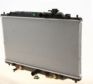 NISSENS Radiator 10400184 Cooling fins material: Aluminium, Core Depth [mm]: 26, Core Length [mm]: 375, Core Width [mm]: 733, Radiator type: Brazed cooling fins, Supplementary Article/Supplementary Info: with oil cooler, Water Tank Material (radiator): Plastic 1.