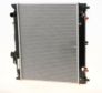 NISSENS Radiator 10515144 Cooling fins material: Aluminium, Core Depth [mm]: 26, Core Length [mm]: 377, Core Width [mm]: 488, Inlet O [mm]: 28, Outlet O [mm]: 28, Radiator type: Brazed cooling fins, Supplementary Article/Info 2: without expansion tank, Supplementary Article/Supplementary Info: with oil cooler, without gasket/seal, Water Tank Material (radiator): Plastic 1.