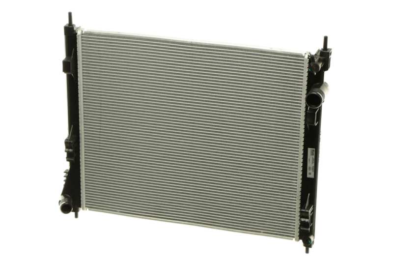 NISSENS Radiator 10371812 Cooling fins material: Aluminium, Core Depth [mm]: 16, Core Length [mm]: 508, Core Width [mm]: 432, Inlet O [mm]: 35,5, Outlet O [mm]: 28,5, Radiator type: Brazed cooling fins, Supplementary Article/Info 2: without expansion tank, Supplementary Article/Supplementary Info: without gasket/seal, Water Tank Material (radiator): Plastic Technical Information: Radiator with 5mm system-Advanced technology with higher power effect 1.