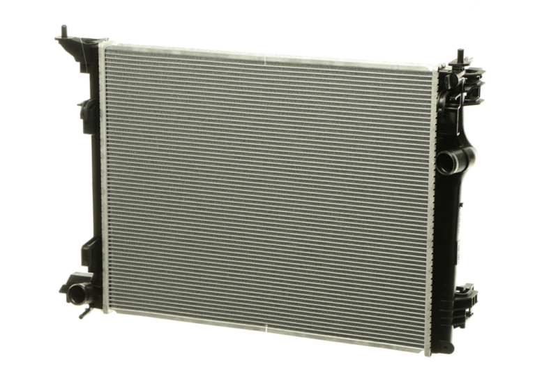 NISSENS Radiator 10371837 Cooling fins material: Aluminium, Core Depth [mm]: 26, Core Length [mm]: 540, Core Width [mm]: 428, Inlet O [mm]: 35, Outlet O [mm]: 35, Radiator type: Brazed cooling fins, Supplementary Article/Info 2: without expansion tank, Supplementary Article/Supplementary Info: with gaskets/seals, Water Tank Material (radiator): Plastic 1.