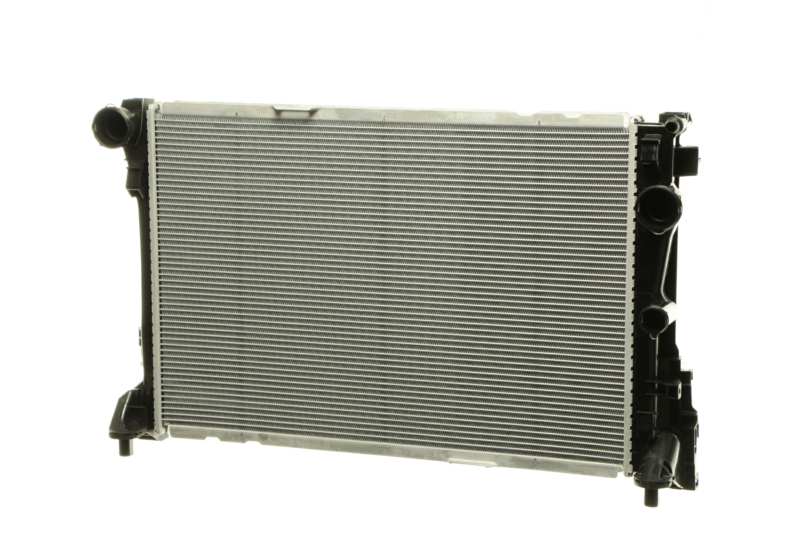 NISSENS Radiator 10400142 Cooling fins material: Aluminium, Core Depth [mm]: 32, Core Length [mm]: 640, Core Width [mm]: 440, Inlet O [mm]: 45,8, Outlet O [mm]: 45,8, Radiator type: Brazed cooling fins, Supplementary Article/Info 2: without cap, without expansion tank, Supplementary Article/Supplementary Info: without gasket/seal, Water Tank Material (radiator): Plastic 1.