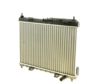 NISSENS Radiator 10400136 Cooling fins material: Aluminium, Core Depth [mm]: 24, Core Length [mm]: 352, Core Width [mm]: 544, Inlet O [mm]: 28, Outlet O [mm]: 28, Radiator type: Mechanically jointed cooling fins, Supplementary Article/Info 2: without cap, without expansion tank, Supplementary Article/Supplementary Info: with gaskets/seals, Water Tank Material (radiator): Plastic 1.