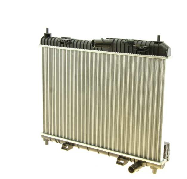 NISSENS Radiator 10400136 Cooling fins material: Aluminium, Core Depth [mm]: 24, Core Length [mm]: 352, Core Width [mm]: 544, Inlet O [mm]: 28, Outlet O [mm]: 28, Radiator type: Mechanically jointed cooling fins, Supplementary Article/Info 2: without cap, without expansion tank, Supplementary Article/Supplementary Info: with gaskets/seals, Water Tank Material (radiator): Plastic 1.