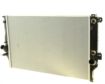 NISSENS Radiator 10657267 Cooling fins material: Aluminium, Core Depth [mm]: 26, Core Length [mm]: 670, Core Width [mm]: 411, Inlet O [mm]: 38, Outlet O [mm]: 38, Radiator type: Brazed cooling fins, Supplementary Article/Info 2: without expansion tank, Supplementary Article/Supplementary Info: with oil cooler, without gasket/seal, Water Tank Material (radiator): Plastic Technical Information: Radiator with 5mm system-Advanced technology with higher power effect 1.