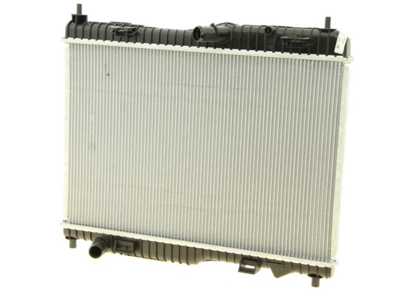 NISSENS Radiator 10400135 Cooling fins material: Aluminium, Core Depth [mm]: 16, Core Length [mm]: 350, Core Width [mm]: 537, Inlet O [mm]: 28, Outlet O [mm]: 28, Radiator type: Brazed cooling fins, Supplementary Article/Info 2: without expansion tank, Supplementary Article/Supplementary Info: without gasket/seal, Water Tank Material (radiator): Plastic Technical Information: Radiator with 5mm system-Advanced technology with higher power effect 1.