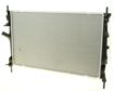 NISSENS Radiator 10400138 Cooling fins material: Aluminium, Core Depth [mm]: 16, Core Length [mm]: 768, Core Width [mm]: 458, Inlet O [mm]: 33, Outlet O [mm]: 33, Radiator type: Brazed cooling fins, Supplementary Article/Info 2: without expansion tank, Supplementary Article/Supplementary Info: with gaskets/seals, Water Tank Material (radiator): Plastic Technical Information: Radiator with 5mm system-Advanced technology with higher power effect 1.