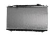 NISSENS Radiator 10657320 Cooling fins material: Aluminium, Core Depth [mm]: 16, Core Length [mm]: 400, Core Width [mm]: 768, Inlet O [mm]: 32, Outlet O [mm]: 32, Radiator type: Brazed cooling fins, Supplementary Article/Info 2: with cap, without expansion tank, Supplementary Article/Supplementary Info: without gasket/seal, Water Tank Material (radiator): Plastic Technical Information: Radiator with 5mm system-Advanced technology with higher power effect 1.