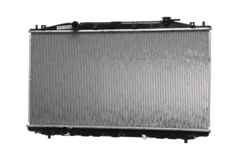 NISSENS Radiator 10657320 Cooling fins material: Aluminium, Core Depth [mm]: 16, Core Length [mm]: 400, Core Width [mm]: 768, Inlet O [mm]: 32, Outlet O [mm]: 32, Radiator type: Brazed cooling fins, Supplementary Article/Info 2: with cap, without expansion tank, Supplementary Article/Supplementary Info: without gasket/seal, Water Tank Material (radiator): Plastic Technical Information: Radiator with 5mm system-Advanced technology with higher power effect 1.