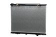 NISSENS Radiator 10657297 Cooling fins material: Aluminium, Core Depth [mm]: 16, Core Length [mm]: 470, Core Width [mm]: 648, Inlet O [mm]: 35, Outlet O [mm]: 35, Radiator type: Brazed cooling fins, Supplementary Article/Info 2: without expansion tank, Supplementary Article/Supplementary Info: with oil cooler, without gasket/seal, Water Tank Material (radiator): Plastic 1.