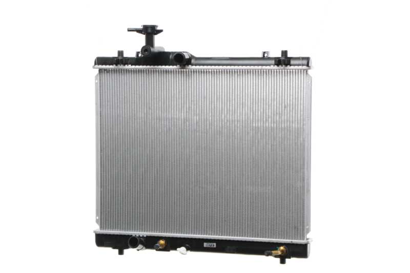 NISSENS Radiator 10657089 Cooling fins material: Aluminium, Core Depth [mm]: 16, Core Length [mm]: 400, Core Width [mm]: 517, Radiator type: Brazed cooling fins, Supplementary Article/Supplementary Info: with oil cooler, Water Tank Material (radiator): Plastic Technical Information: Radiator with 5mm system-Advanced technology with higher power effect 1.