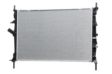 NISSENS Radiator 10657057 For vehicles without climate/climate, manual transmission
Cooling fins material: Aluminium, Core Depth [mm]: 16, Core Length [mm]: 672, Core Width [mm]: 456, Inlet O [mm]: 33, Outlet O [mm]: 33, Radiator type: Brazed cooling fins, Supplementary Article/Info 2: without cap, without expansion tank, Supplementary Article/Supplementary Info: with gaskets/seals, Water Tank Material (radiator): Plastic Technical Information: Radiator with 5mm system-Advanced technology with higher power effect 1.