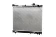 NISSENS Radiator 10657070 For vehicles without climate/climate, automatic gearbox
Cooling fins material: Aluminium, Core Depth [mm]: 16, Core Length [mm]: 425, Core Width [mm]: 518, Inlet O [mm]: 34, Outlet O [mm]: 34, Radiator type: Brazed cooling fins, Supplementary Article/Info 2: without expansion tank, Supplementary Article/Supplementary Info: with oil cooler, without gasket/seal, Water Tank Material (radiator): Plastic 1.